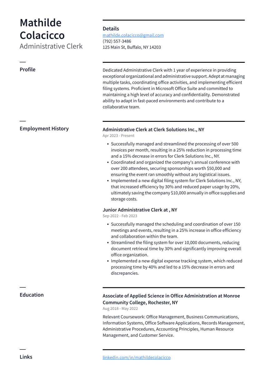 12 Administrative Clerk Skills Definition and Examples