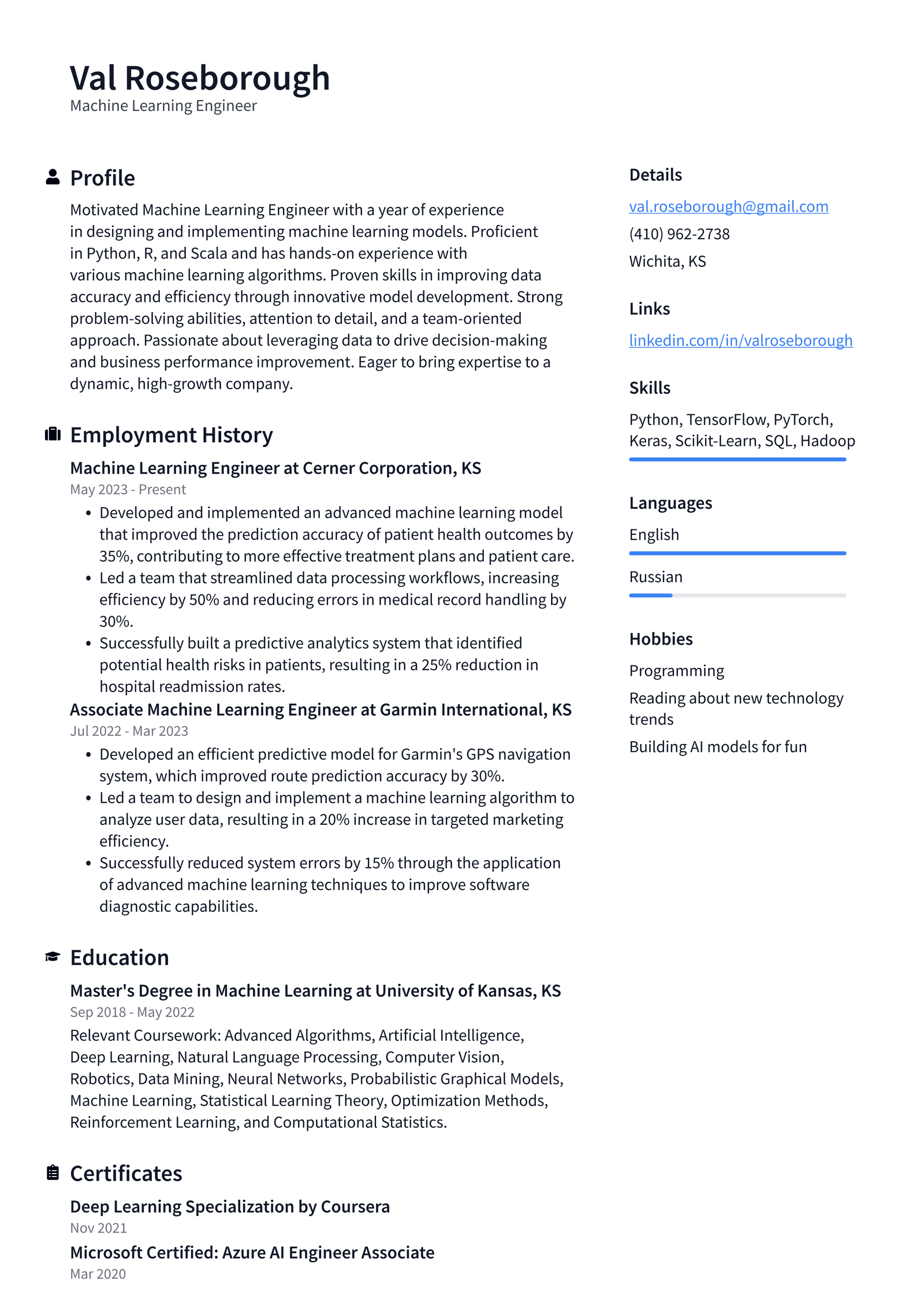 Machine visual data 7