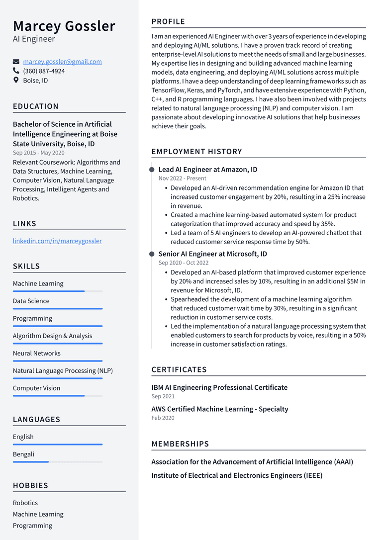 Apple AI Engineer Resume Examples - Apple Ai Engineer Resume Example QZhxB 768w