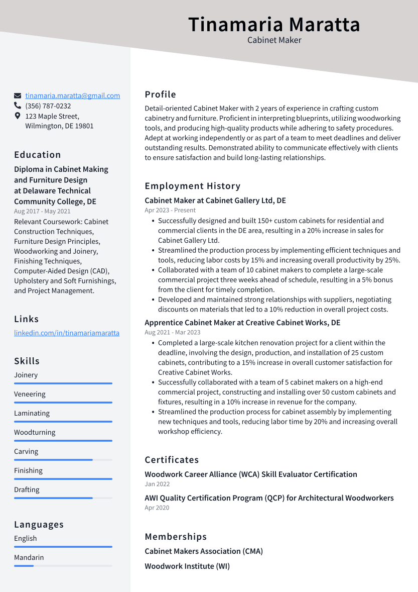 Top 16 Maker Resume Objective Examples ResumeCat