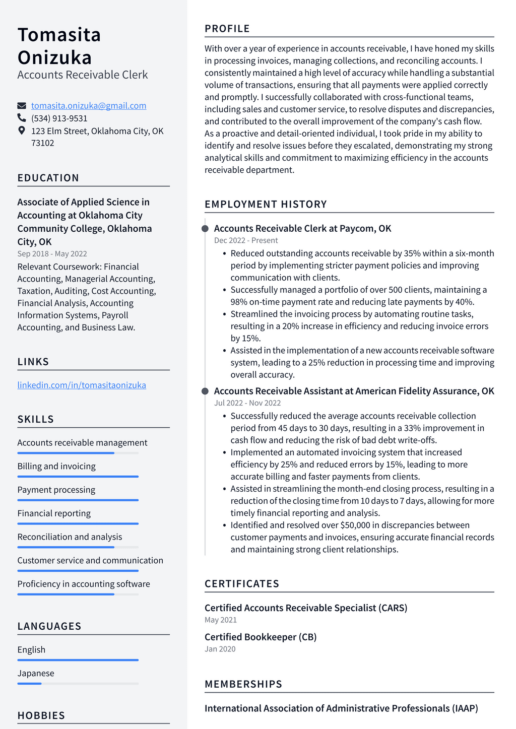 Costco Accounts Receivable Clerk - Costco Accounts Receivable Clerk Resume Example I8jm6 1024w 