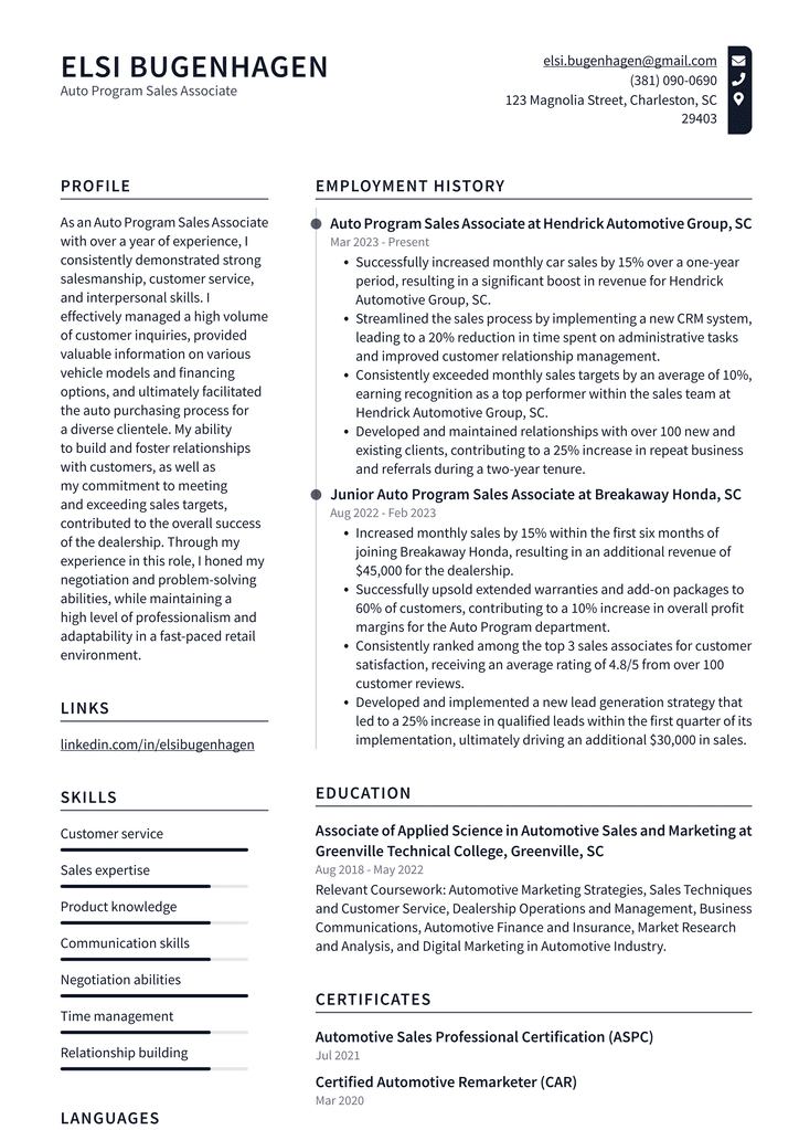 Costco Auto Program Sales Associate - Costco Auto Program Sales Associate Resume Example BOWl5 724w 