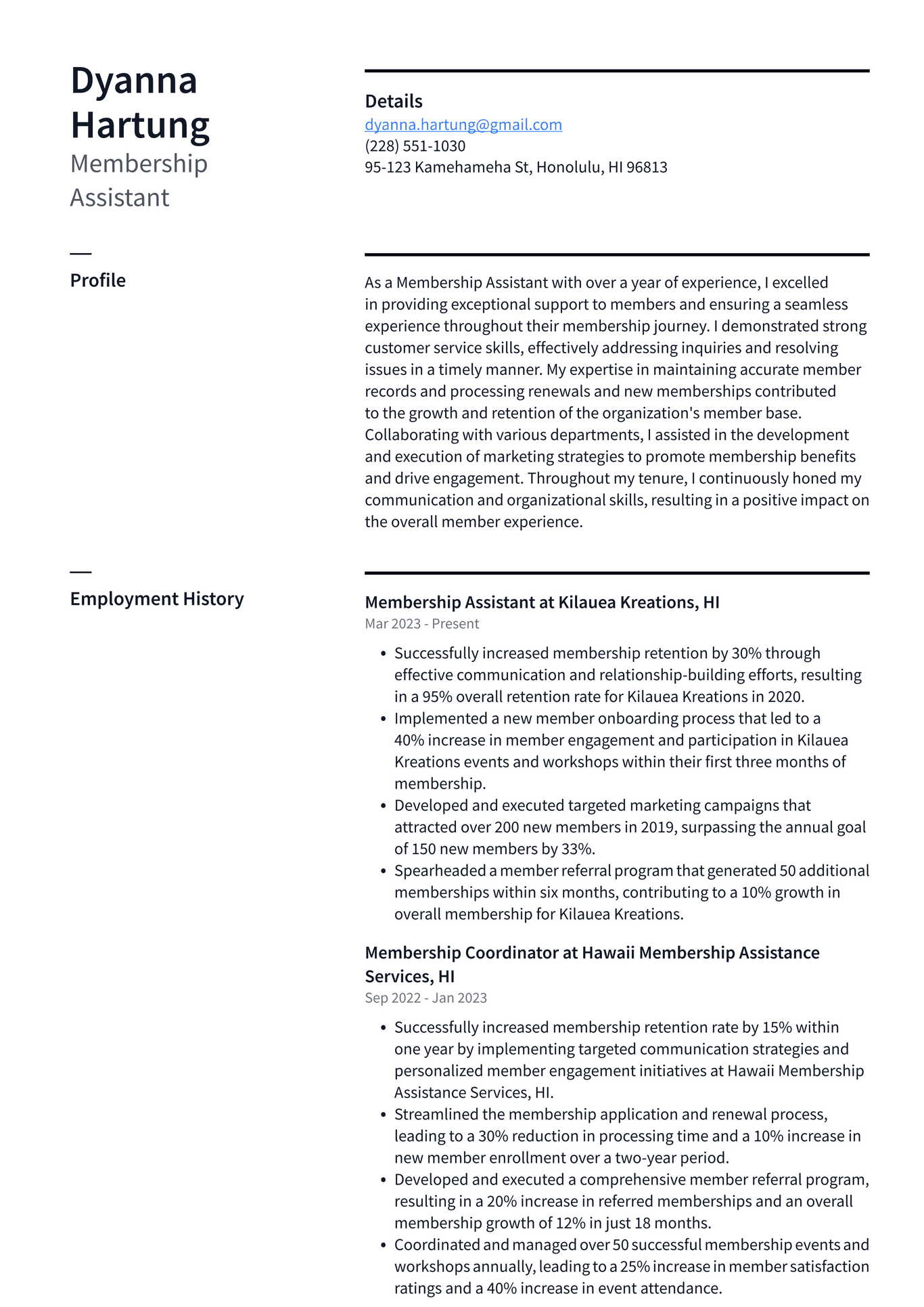 Costco Membership Assistant Resume Examples ResumeCat costco-membership-assistant-resume-examples-resumecat