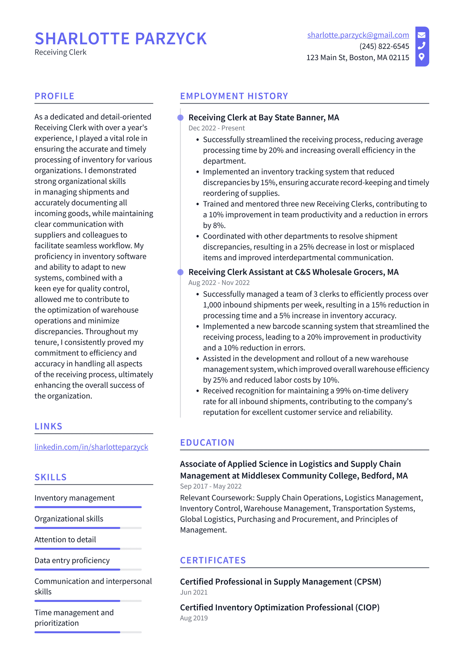 Costco Logistics Clerical 10 - o00i81q