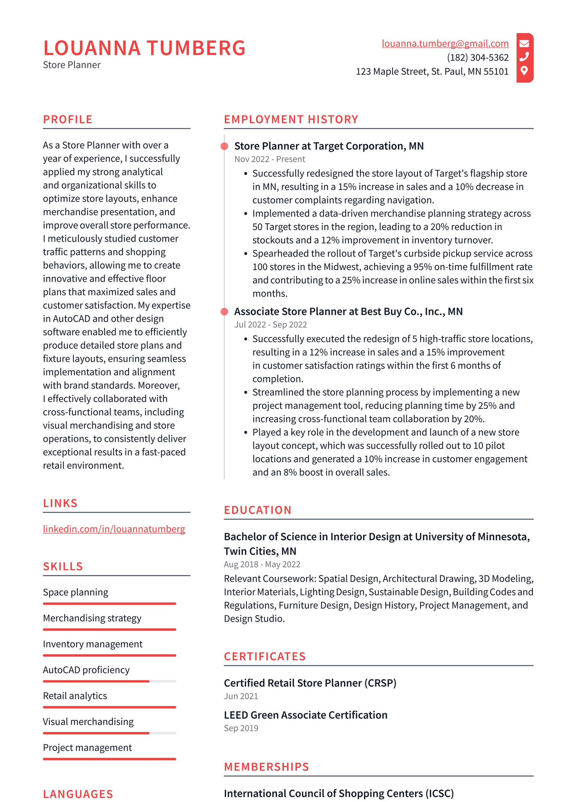 Costco Store Planner Resume Examples - Costco Store Planner Resume Example F8kX3 1920w 