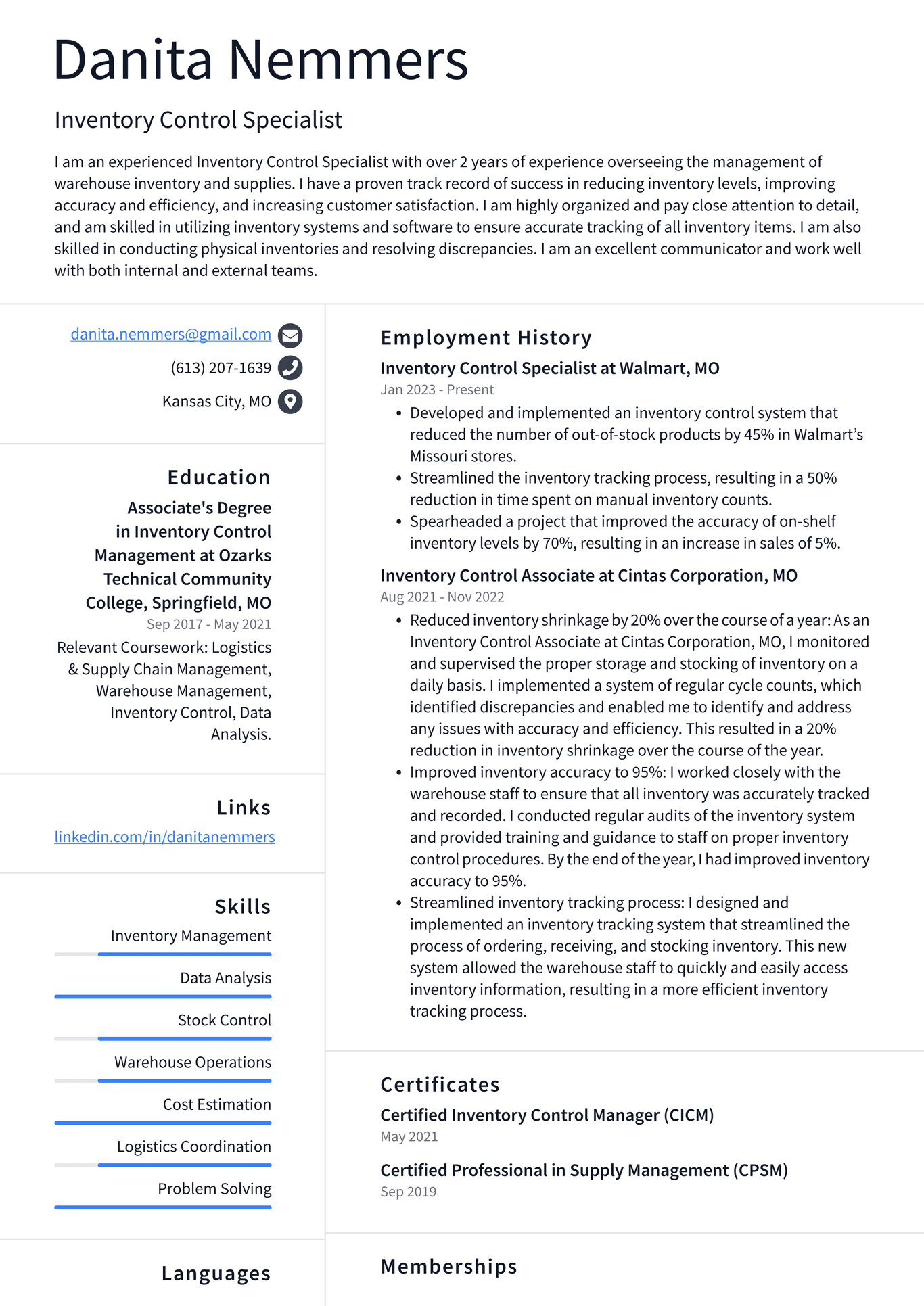 CVS Inventory Control Specialist - Cvs Inventory Control Specialist Resume Example PNigl 1366w 