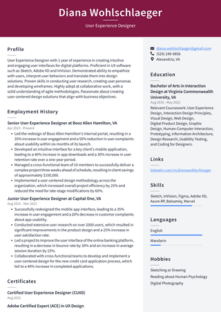 IBM User Experience Designer Resume - Ibm User Experience Designer Resume Example XihlG 320w 