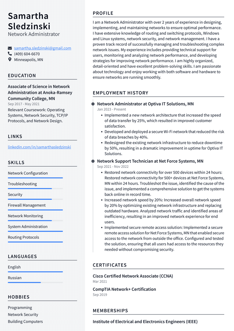 Netflix Network Administrator Resume - Netflix Network Administrator Resume Example PP20f 768w 