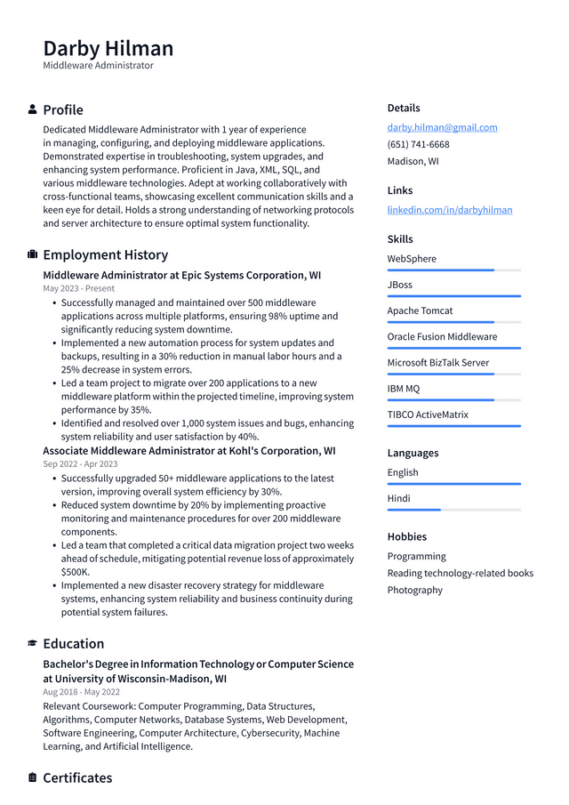 resume builder apps