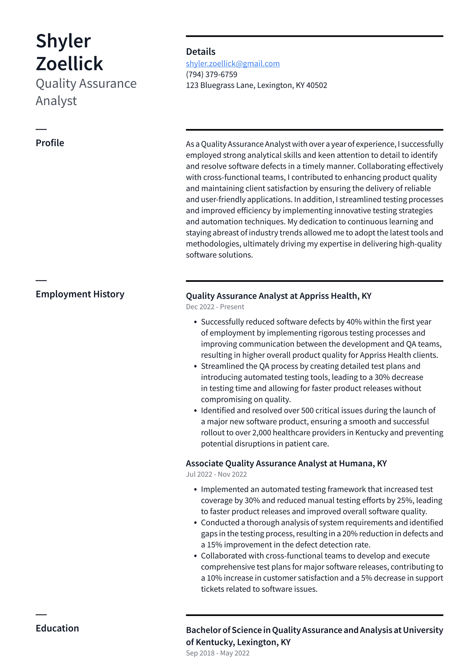Walgreens Quality Assurance Analyst - Walgreens Quality Assurance Analyst Resume Example DCh1A 1920w
