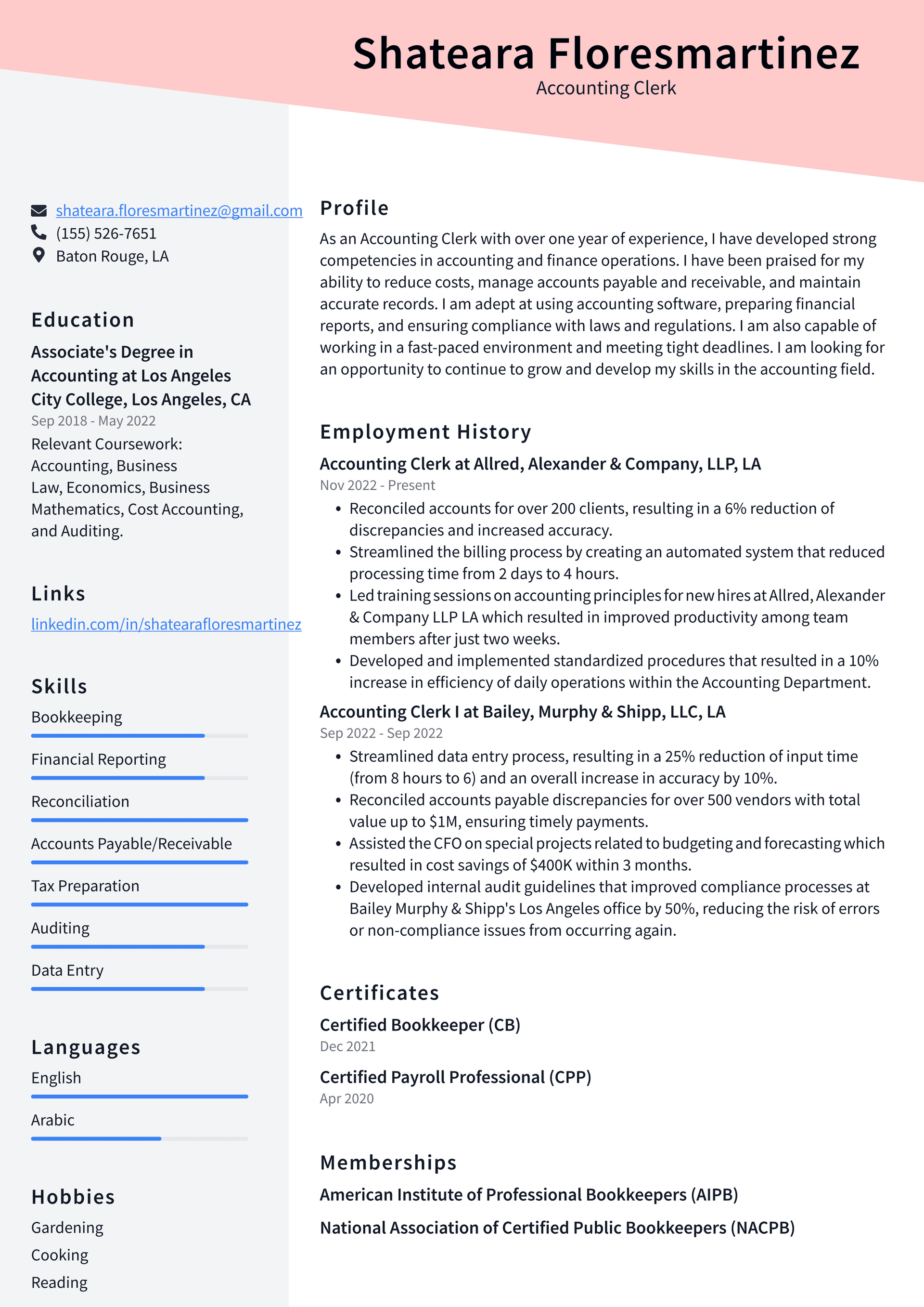 Walmart Accounting Clerk Resume - Walmart Accounting Clerk Resume Example GnFfW 1920w 