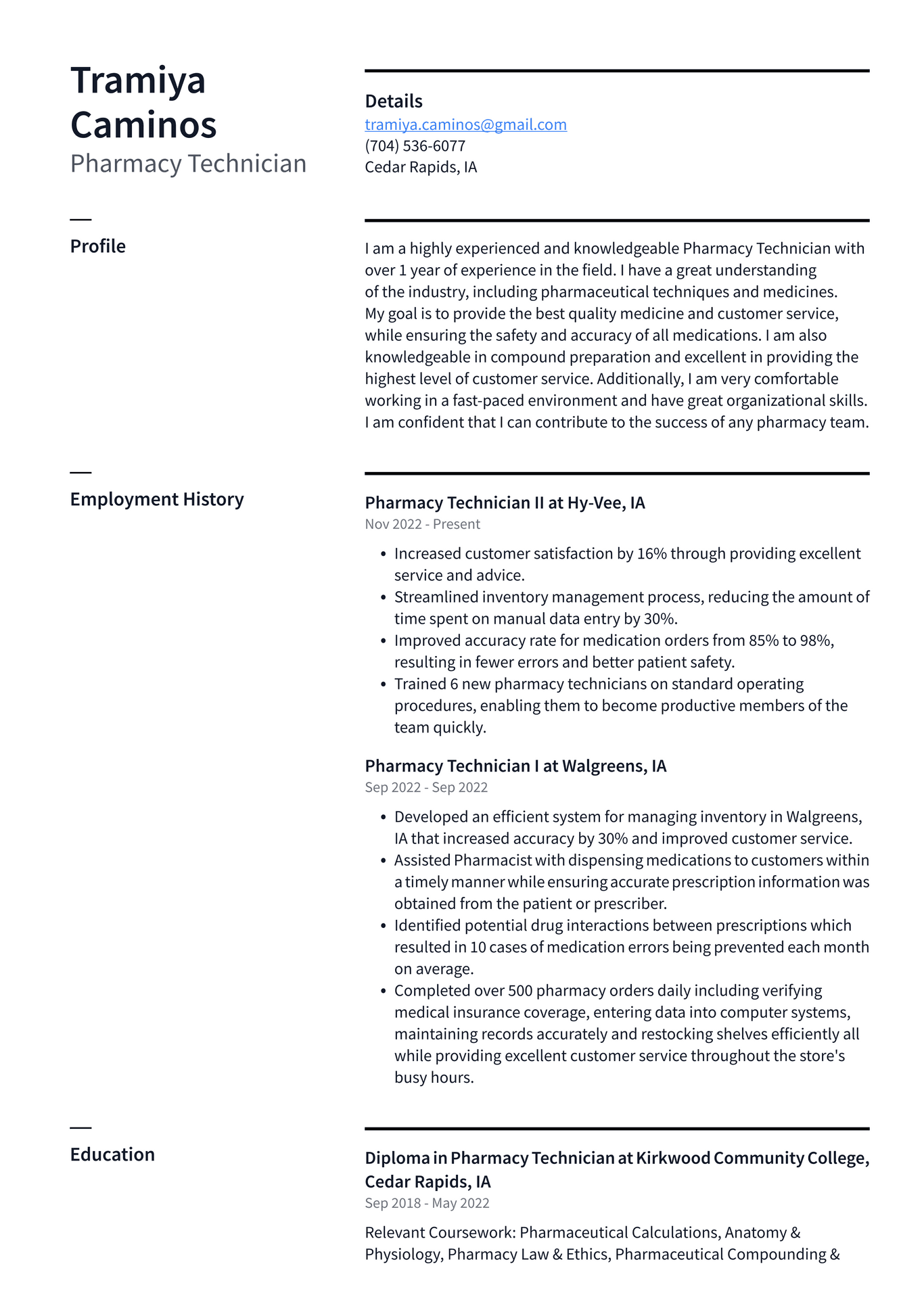 Walmart Pharmacy Technician Resume - Walmart Pharmacy Technician Resume Example A4fPr 1366w 
