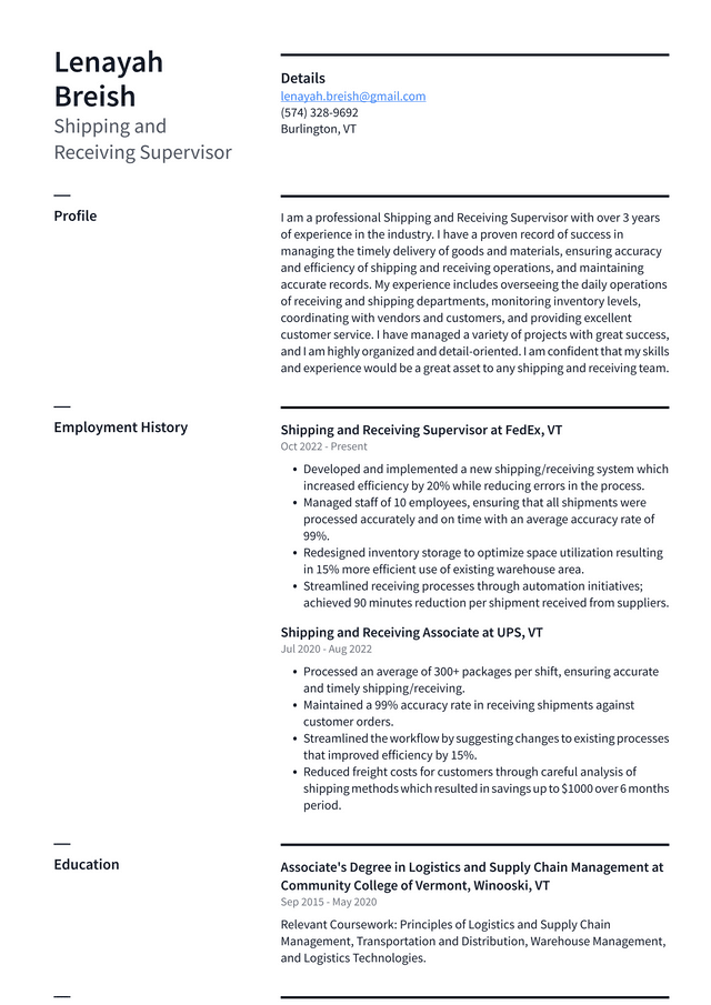 walmart-shipping-and-receiving-supervisor-resume-examples