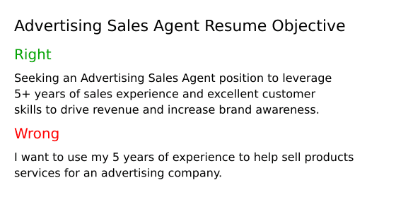Top 16 Advertising Sales Agent - Advertising Sales Agent Resume Objective QEOZ8 