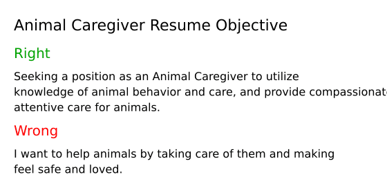 Top 17 Animal Caregiver Resume - Animal Caregiver Resume Objective QpuI3