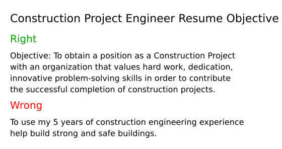 Top 18 Construction Project Engineer - Construction Project Engineer Resume Objective R3WBs 