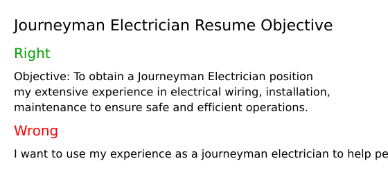 Top 18 Journeyman Electrician Resume - Journeyman Electrician Resume Objective 5gRio 