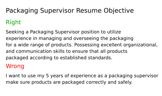 Top 16 Packaging Supervisor Resume - Packaging Supervisor Resume Objective Wnphk 