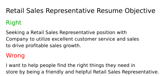 Top 16 Retail Sales Representative - Retail Sales Representative Resume Objective KV436 