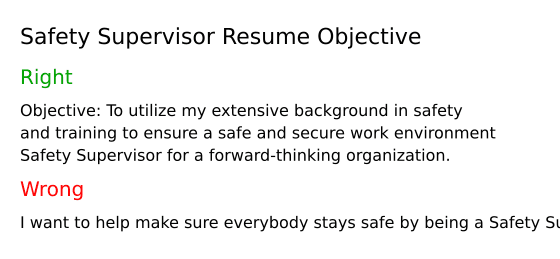 Top 16 Safety Supervisor Resume - Safety Supervisor Resume Objective Eiq1y 