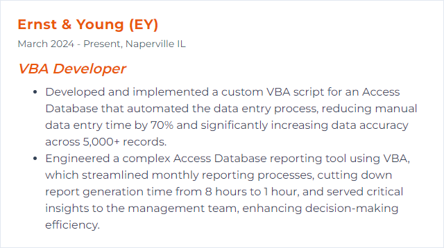 How to Display Access Database Skills on Your Resume