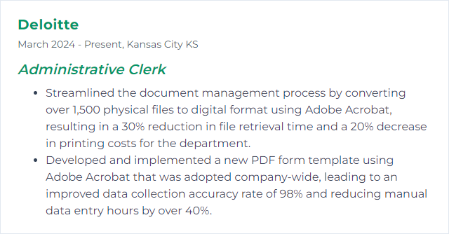 How to Display Adobe Acrobat Skills on Your Resume