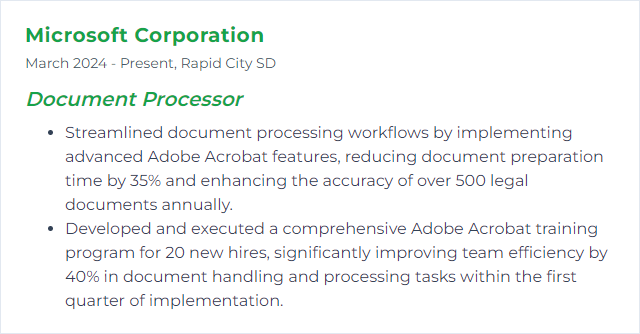 How to Display Adobe Acrobat Skills on Your Resume