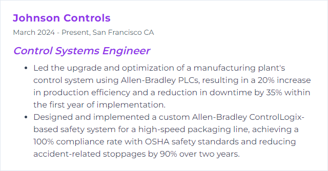 How to Display Allen-Bradley Skills on Your Resume