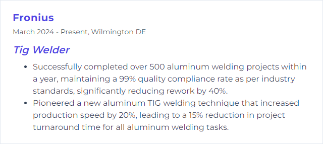 How to Display Aluminum Welding Skills on Your Resume