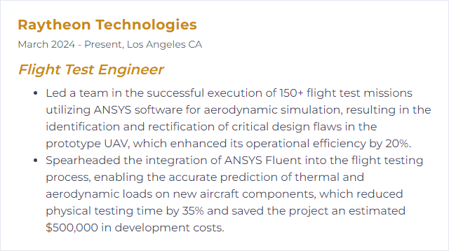 How to Display ANSYS Skills on Your Resume