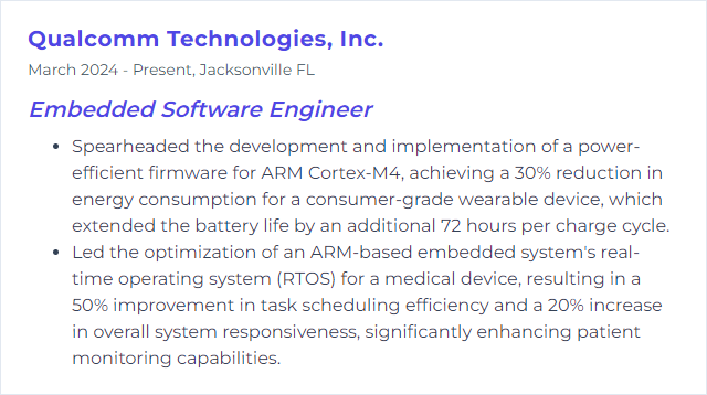 How to Display ARM Architecture Skills on Your Resume