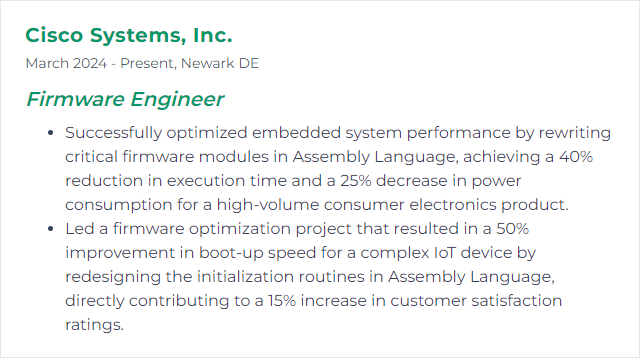 How to Display Assembly Language Skills on Your Resume