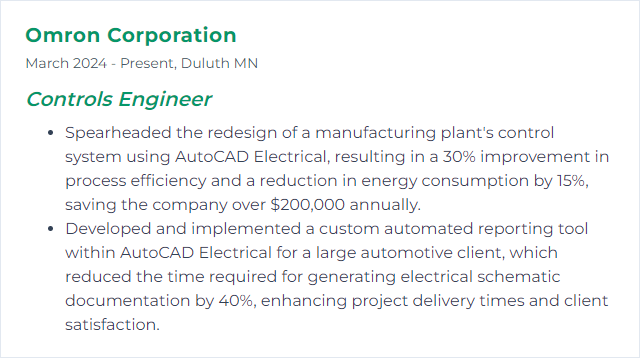 How to Display AutoCAD Electrical Skills on Your Resume