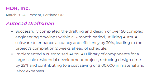 How to Display AutoCAD Skills on Your Resume