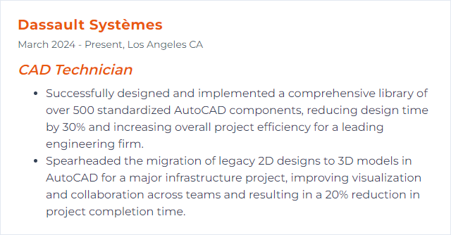 How to Display AutoCAD Skills on Your Resume