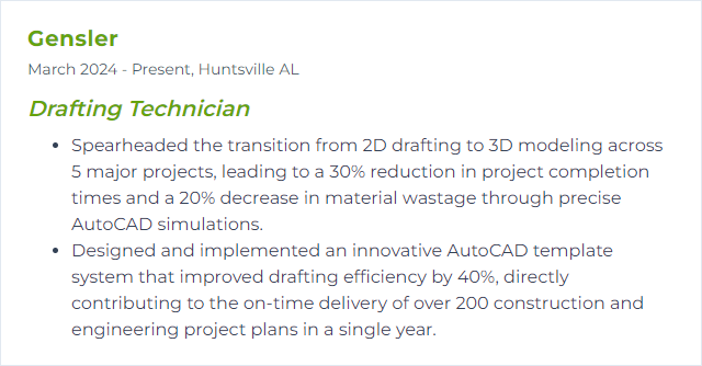 How to Display AutoCAD Skills on Your Resume