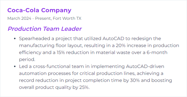 How to Display AutoCAD Skills on Your Resume