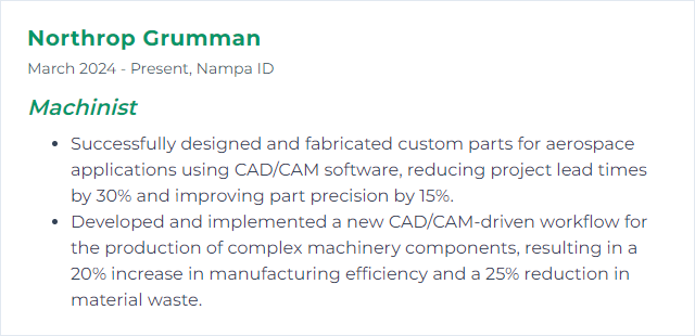 How to Display CAD/CAM Software Skills on Your Resume