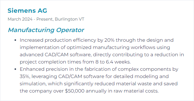 How to Display CAD/CAM Software Skills on Your Resume