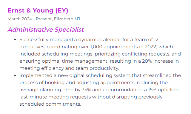 How to Display Calendar Management Skills on Your Resume
