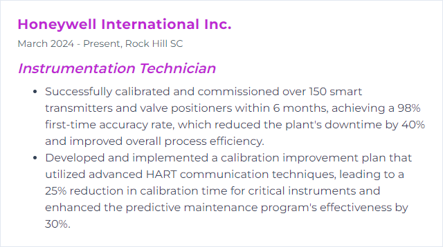 How to Display Calibration Techniques Skills on Your Resume