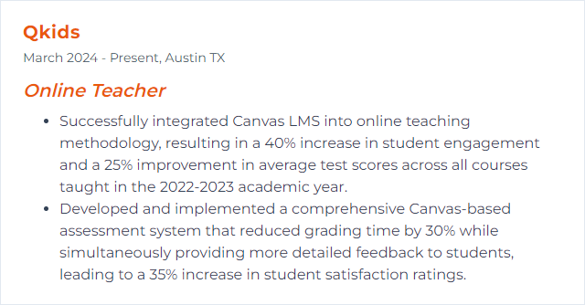 How to Display Canvas integration Skills on Your Resume