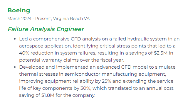 How to Display CFD (Computational Fluid Dynamics) Skills on Your Resume