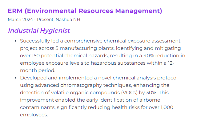 How to Display Chemical Analysis Skills on Your Resume