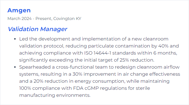 How to Display Cleanroom Protocols Skills on Your Resume