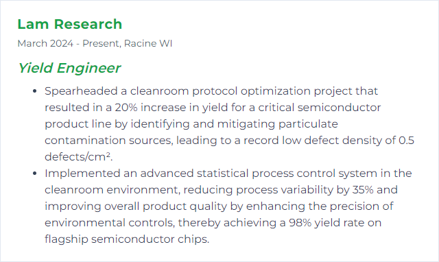 How to Display Cleanroom Protocols Skills on Your Resume