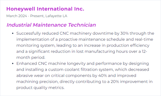 How to Display CNC Machinery Skills on Your Resume