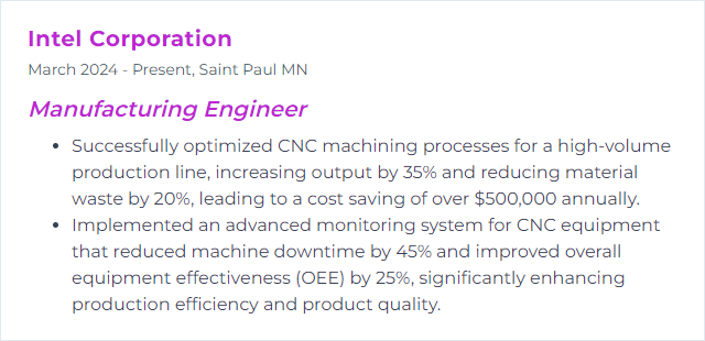 How to Display CNC Machining Skills on Your Resume