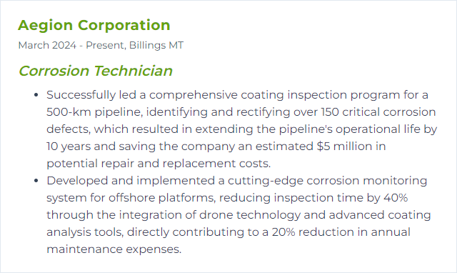 How to Display Coating Inspection Skills on Your Resume