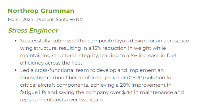 How to Display Composite Materials Skills on Your Resume